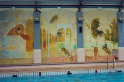 PLong Street Municipal Baths Mural