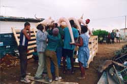 Loading up for "One-of-a-Kind" Exhibition