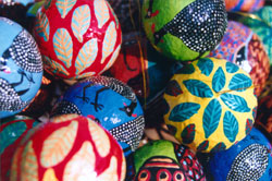 Paper Mache Christmas Decorations