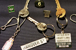 Various Branded Keyrings & Lapel Badges