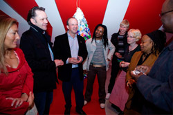 South African Consul General and Economic Consul meet the South African designers